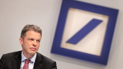 Christian Sewing, new CEO of Germany's largest lender Deutsche Bank.
