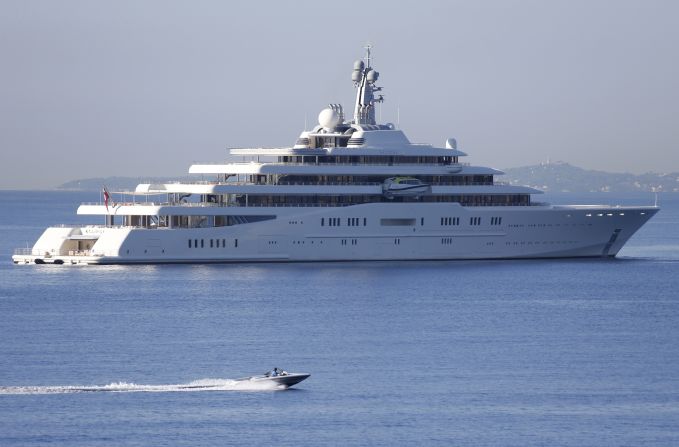 Chelsea FC owner Roman Abramovich upgraded his superyacht fleet when he built Eclipse for roughly $485 million in 2009. The vessel <a href="index.php?page=&url=https%3A%2F%2Fwww.smh.com.au%2Fworld%2Frussian-tycoon-buys-a-yacht-to-eclipse-all-others-20090616-cgkn.html" target="_blank" target="_blank">is reportedly equipped</a> with a submarine and  a German-built missile defense system.