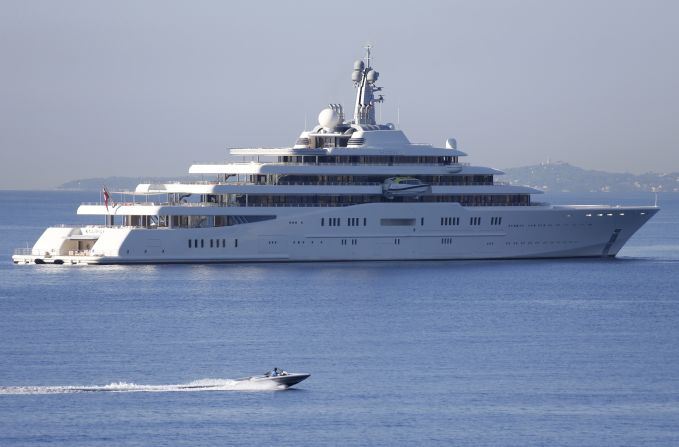 Chelsea FC owner Roman Abramovich upgraded his superyacht fleet when he built Eclipse for roughly $485 million in 2009. The vessel <a href="index.php?page=&url=https%3A%2F%2Fwww.smh.com.au%2Fworld%2Frussian-tycoon-buys-a-yacht-to-eclipse-all-others-20090616-cgkn.html" target="_blank" target="_blank">is reportedly equipped</a> with a submarine and a German-built missile defense system.