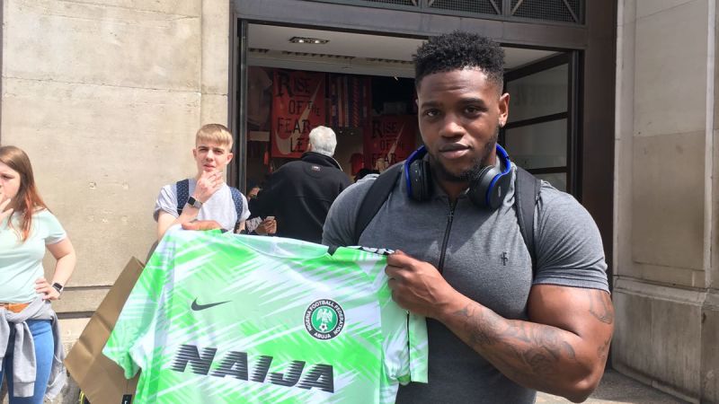 Nigeria World Cup kit sells out in minutes as flood Lagos markets |