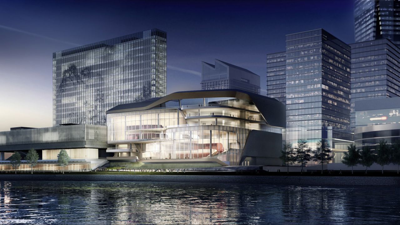 <strong>The Lyric Theatre Complex: </strong>The Lyric Theatre Complex, planned to open in 2021, features three theaters for dance and music performances along the waterfront.