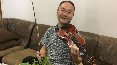 Ken Sasaki -- and his violin -- is available to rent for about $9.