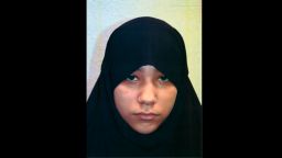 This is an undated handout photo issued by the Metropolitan Police of Safaa Boular, a London teenager who has been convicted of plotting an attack on the British Museum.