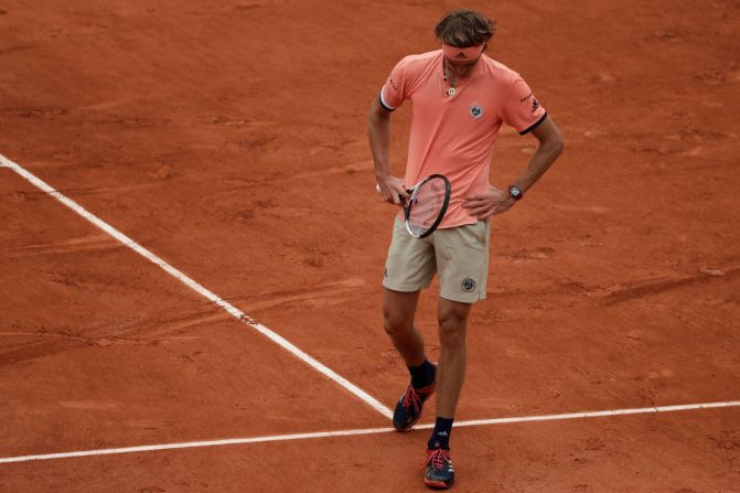 Zverev also received a medical timeout for a left leg injury. He struggled with his movement and lost in under two hours. 