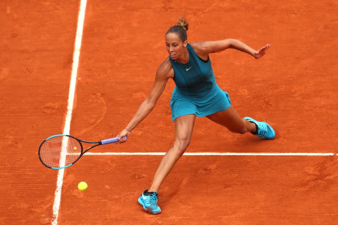 In the women's draw, Madison Keys still hasn't lost a set. She beat 2016 quarterfinalist Yulia Putintseva.
