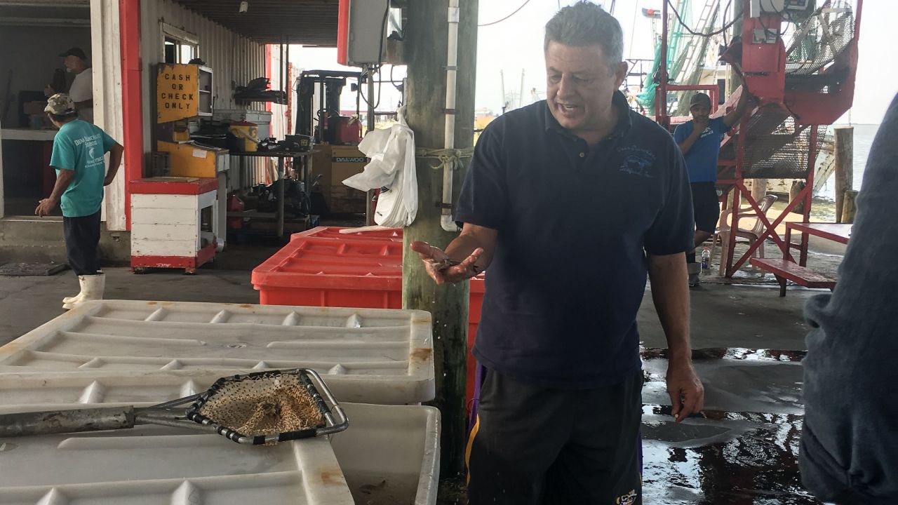 Dean Blanchard blames the energy industry for much of Louisiana's coastal erosion.
