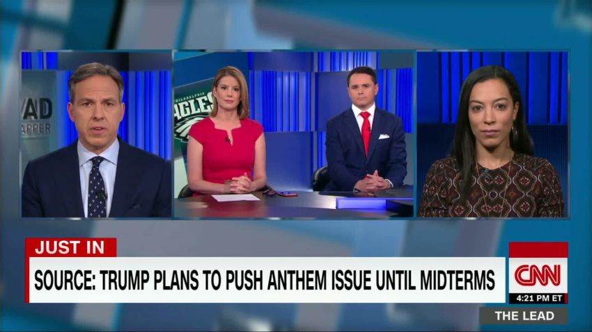 Panelist: Trump using anthem protest issue to divide U.S. | CNN