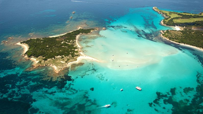 <strong>Windsurfer's paradise: </strong>Piantarella beach is renowned for its majestic lagoon as well as its strong winds, which have made it a popular windsurfing site.