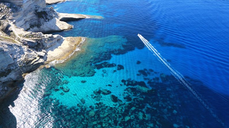 <strong>Isolated location:</strong> Bunifaziu, as locals call Corsica's oldest town, is positioned at Corsica's southernmost tip.