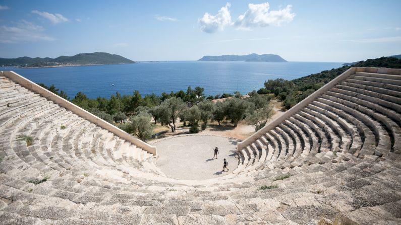 Cyprus still uses the ancient 3,500-seat amphitheater in Kourion. The theater, which has existed in some form since the 2nd century AD, is a venue for performances.