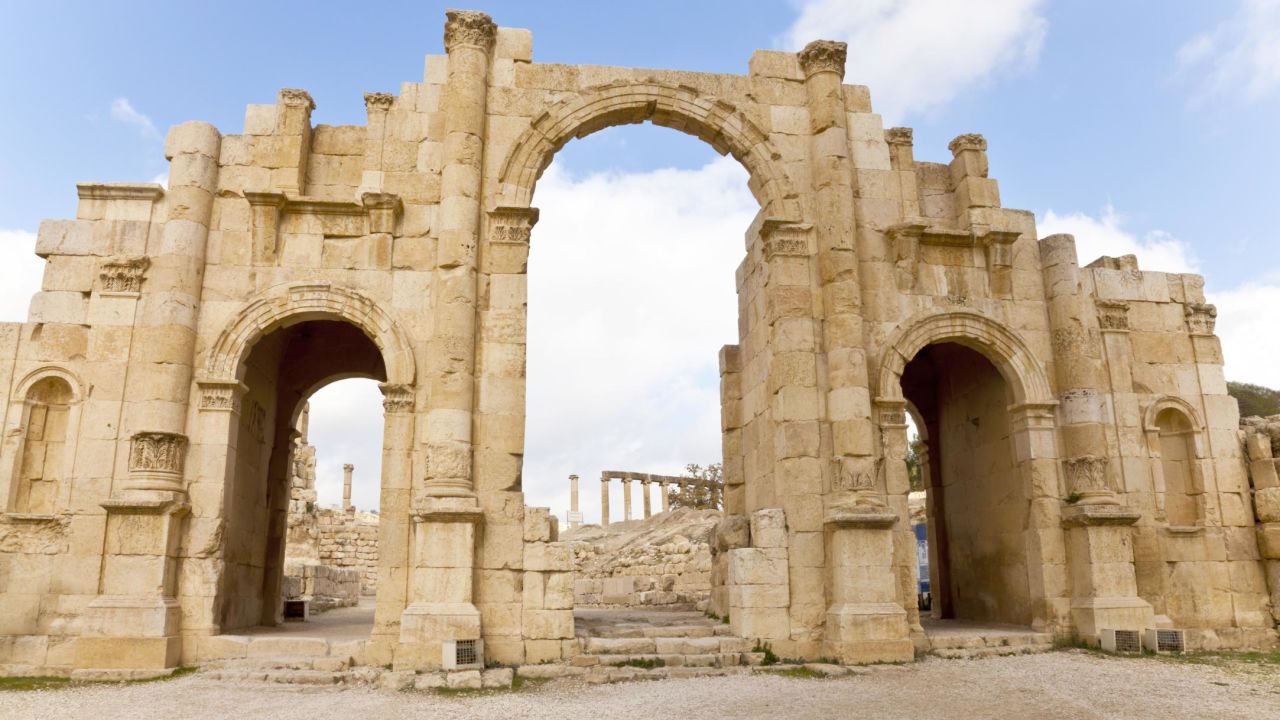 Just 30 miles from Amman in Jordan, Jerash has a storied history. It's possible that Alexander the Great founded Jerash, but the Romans who conquered it in 63 BC put it on the map.