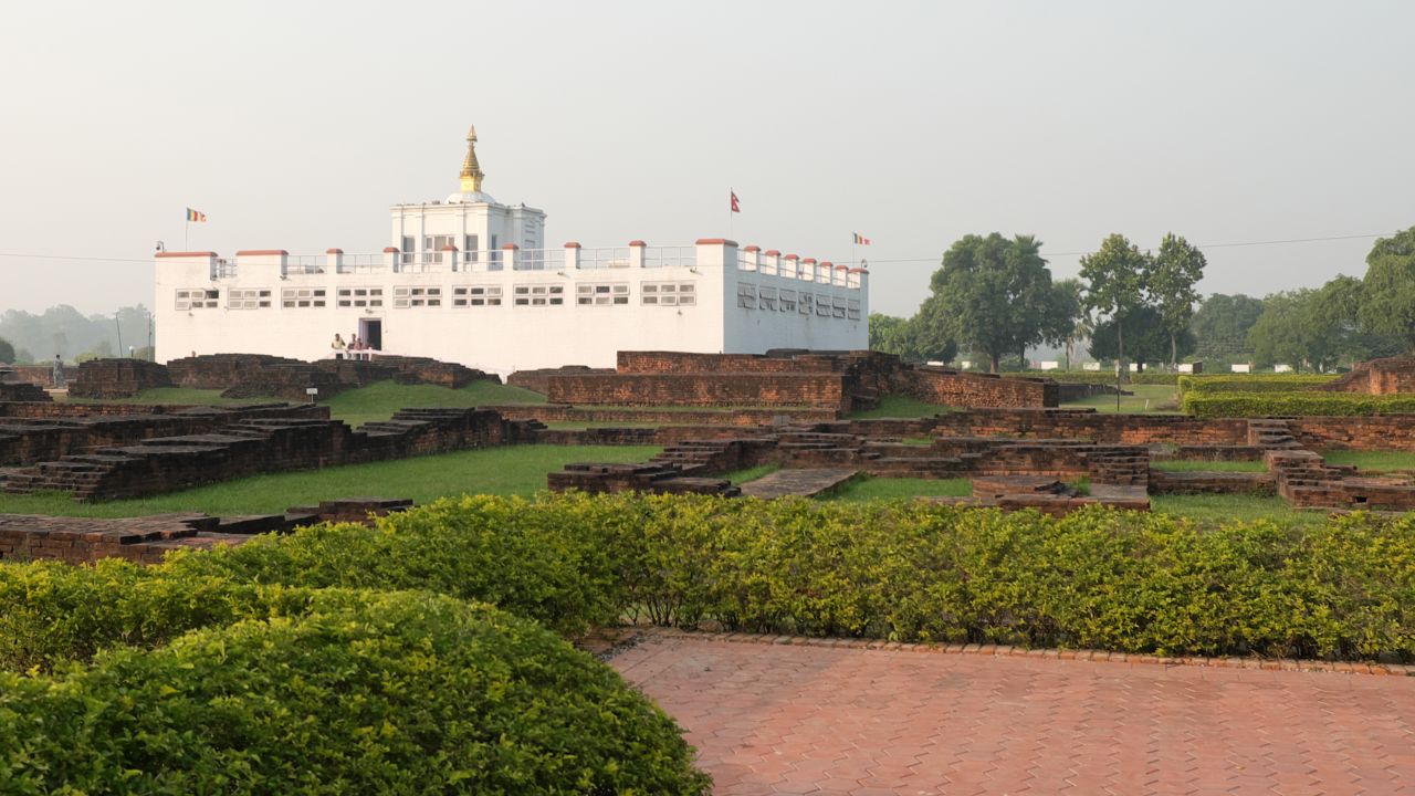 The Maya Devi Temple in Lumbini, Nepal, is the the site of the Buddha's birth and is dedicated to Queen Maya, the Buddha's mother. While remnants of monasteries and walkways from the 3rd century BC are still there, active monasteries and temples are in the surrounding area.