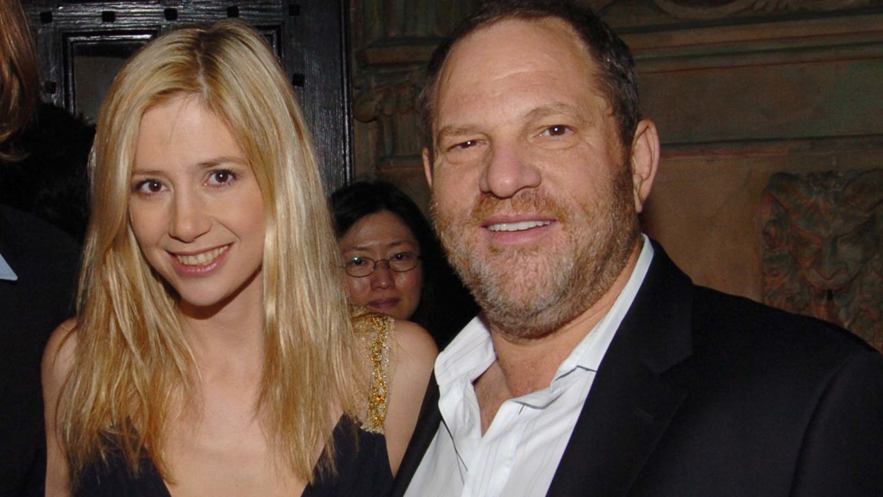 LOS ANGELES, CA - JANUARY 14: (L-R) Chris Backus, Mira Sorvino and Harvey Weinstein attend HBO's Annual Pre-Golden Globes Party hosted by Colin Callender, Chris Albrecht and Carolyn Strauss at Chateau Marmont on January 14, 2006 in Los Angeles, CA. (Photo by Billy Farrell/Patrick McMullan via Getty Images)