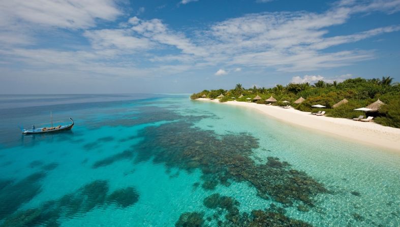 <strong>Four Seasons Landaa Giraavaru: </strong>Located in the Baa Atoll, the Four Seasons Landaa Giraavaru is one of two Four Seasons properties in the Maldives. 