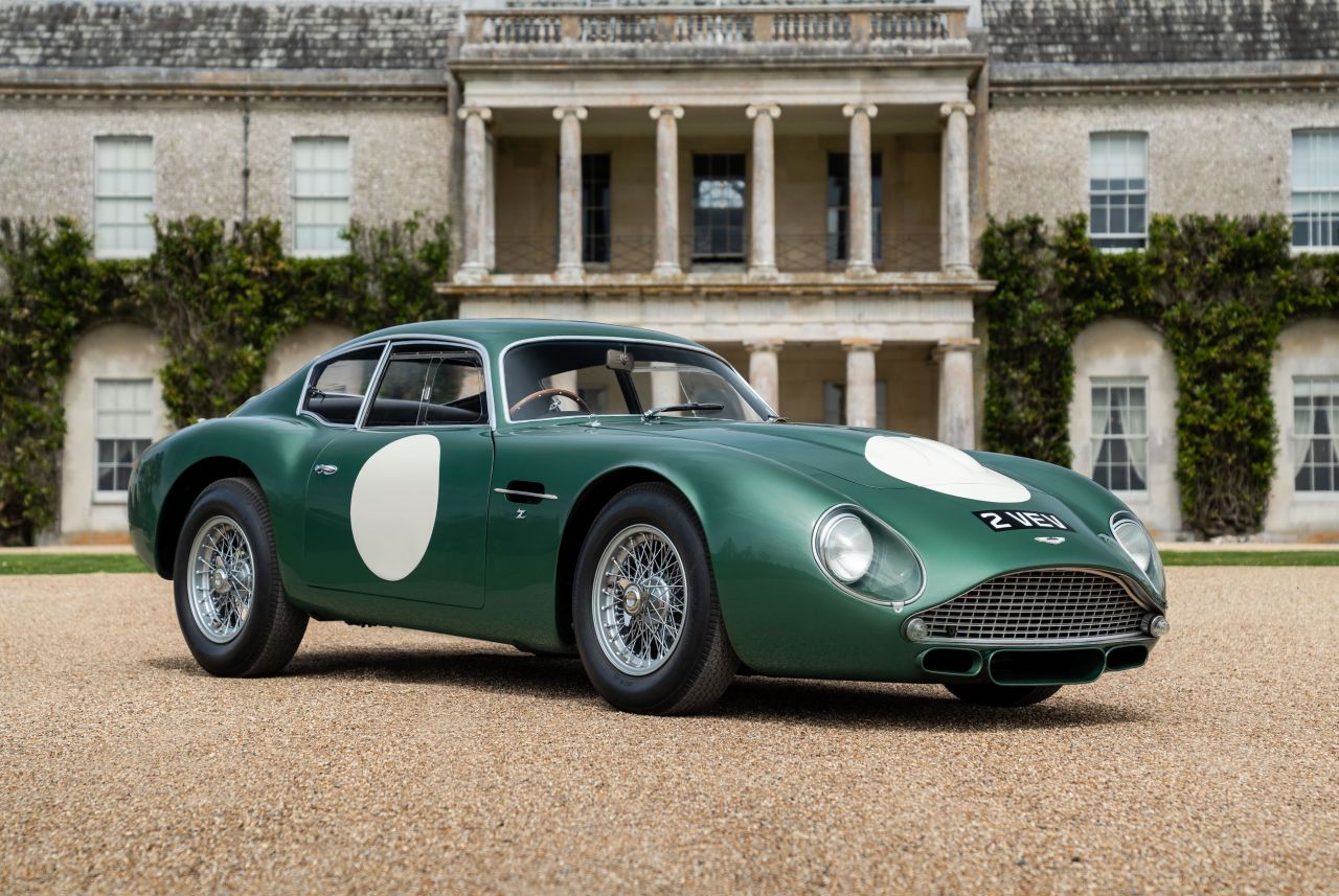 The Aston Martin DB4GT Zagato.