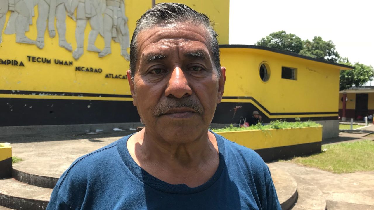 Ovidio García Suárez, a resident of El Rodeo, survived Fuego's eruption.