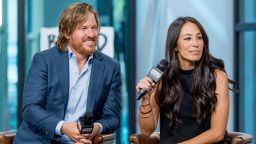 NEW YORK, NY - OCTOBER 18:  Chip and Joanna Gaines discuss "Capital Gaines: Smart Things I Learned Doing Stupid Stuff" and the ending of the show "Fixer Upper" with the Build Series at Build Studio on October 18, 2017 in New York City.  (Photo by Roy Rochlin/FilmMagic)
