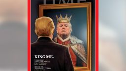 trump king time cover