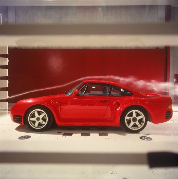 In 1986, Porsche opened a new testing facility in southern Germany. The center focused on aerodynamic research and housed a powerful wind tunnel. 