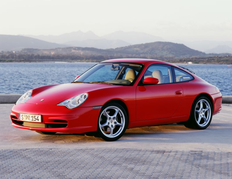 The Porsche 911 Carrera, or 996, marked a significant departure from previous 911s. In addition to significantly re-shaped headlamps, it was the first 911 to feature a water-cooled engine.