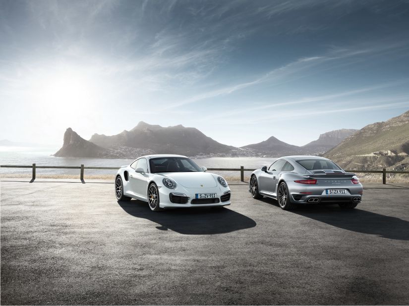 Launched in 2013, the 911 Turbo range featured all-wheel drive, active rear-axle steering and LED headlights.
