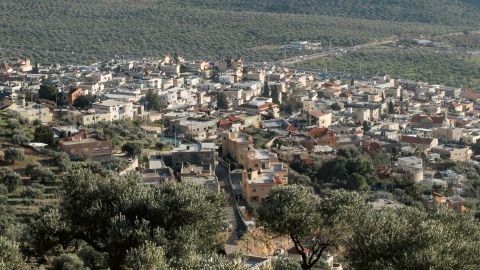 Valley of Galilee, looking towards the village of Rameh.