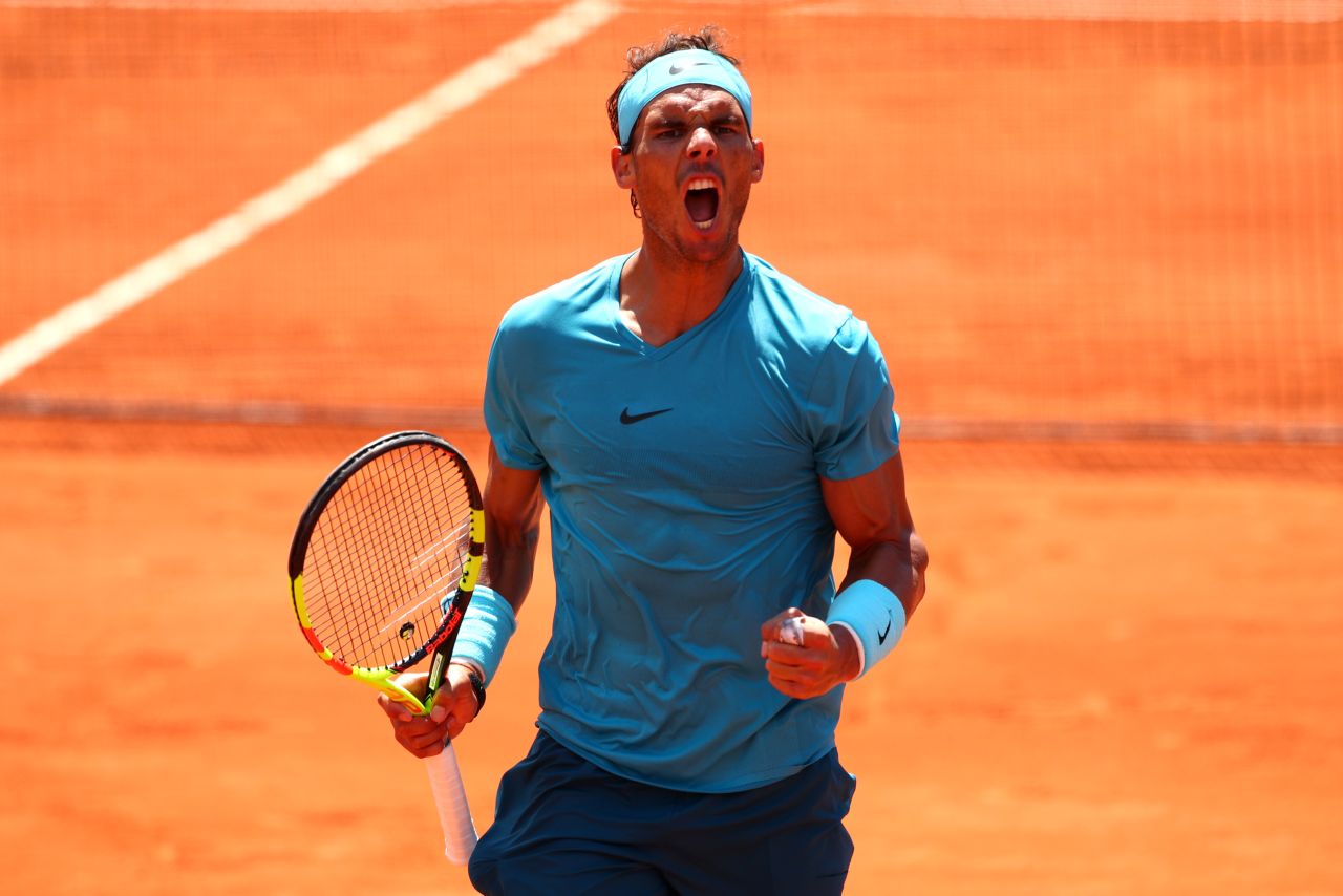 Nadal was rattled for a set and a half against Argentine Diego Schwartzman but he took advantage of an overnight rain delay and returned with renewed vigor to win in four sets to reach the semifinals. 