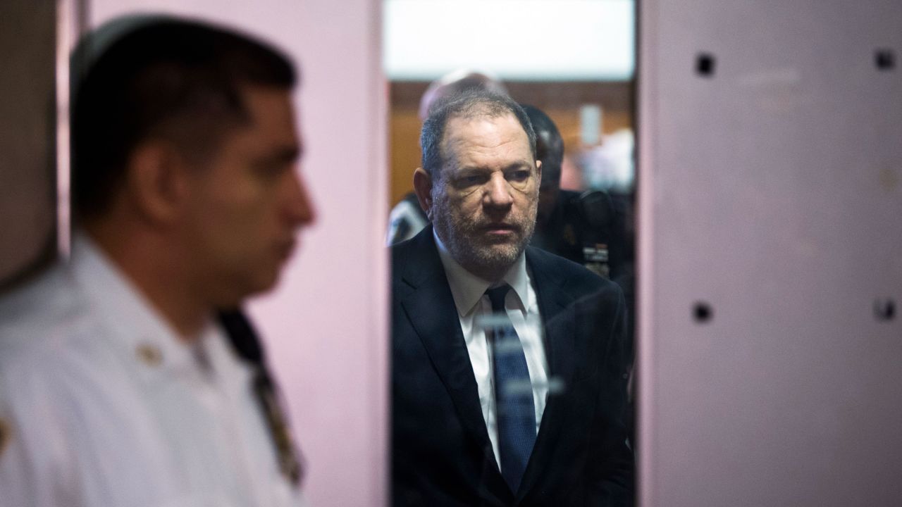 Film producer Harvey Weinstein exits a courtroom in New York after <a href="https://www.cnn.com/2018/06/05/us/harvey-weinstein-arraignment/index.html" target="_blank">pleading not guilty</a> to two counts of rape on Tuesday, June 5. Weinstein surrendered to authorities on May 25, seven months after The New Yorker and The New York Times published accounts from several women accusing him of various forms of sexual misconduct. Weinstein has denied all allegations of nonconsensual sexual activity.