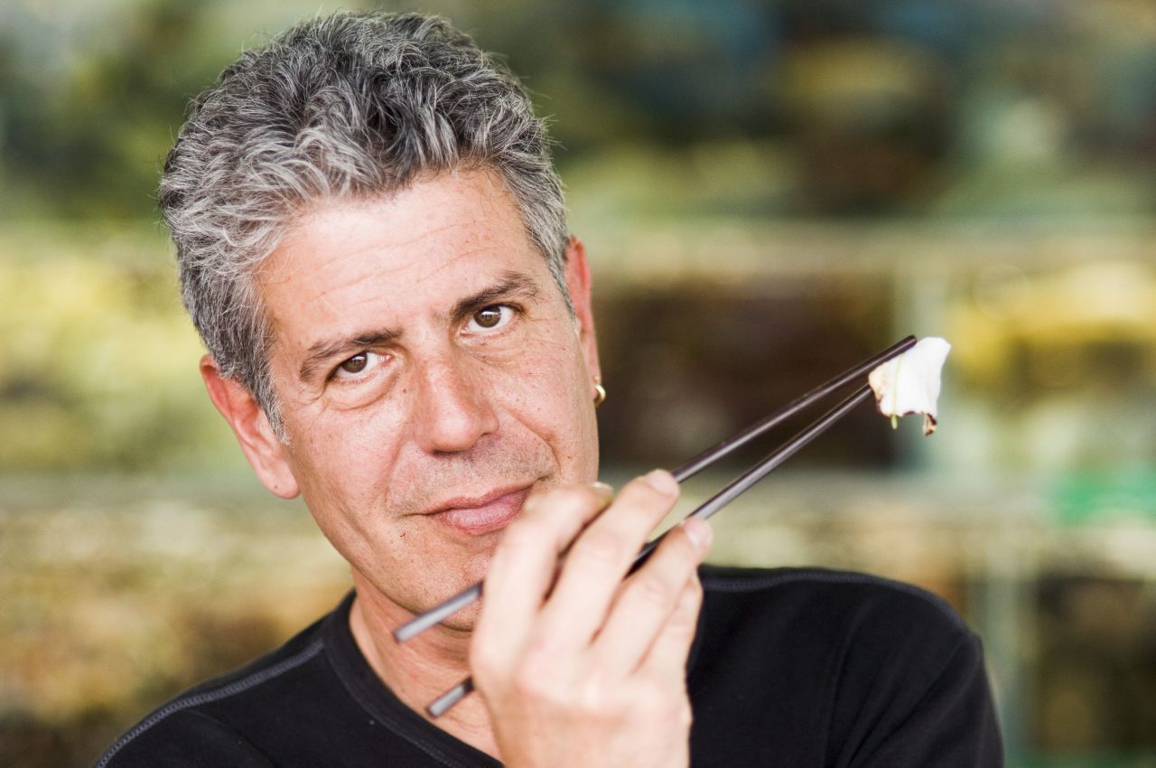 His breakout show, "Anthony Bourdain: No Reservations," aired on the Travel Channel from 2005-2012. Bourdain would take viewers around the world to show how different cultures enjoy their food.
