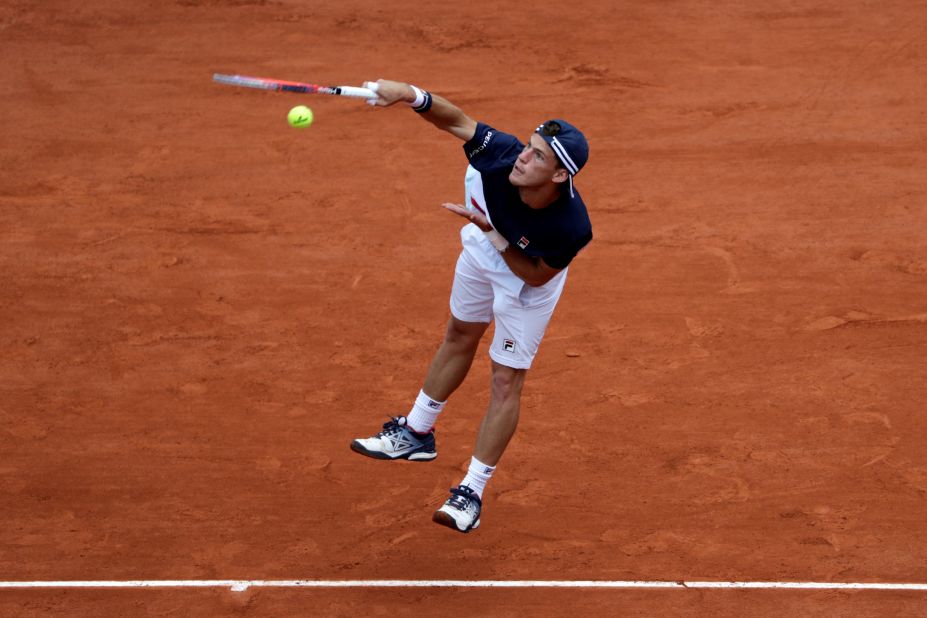 Schwartzman ended Nadal's 37-set winning streak at Roland Garros after taking the opener, but rain delayed their quarterfinal overnight and he went down in four sets to the resurgent Spaniard. 