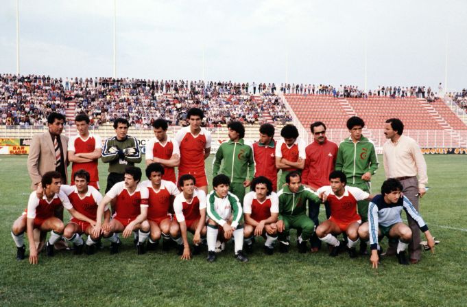 <strong>No. 3: Algeria 2-1 West Germany, 1982 </strong><br />Any Algerian old enough to watch will remember where he or she was when the North African country stunned one of  Europe's powerhouses. Led by an assist and winning goal from Lakhdar Belloumi (front row, 5th L), Algeria pulled off the inconceivable, becoming the first African team to beat a European team in its first-ever World Cup match. West Germany eventually lost to tournament winners Italy in the 1982 final.  