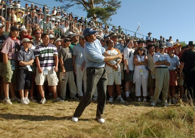 "Guys were running up as he was coming off the green, shouting at him to three putt, or saying 'all yours to lose,' just nasty stuff and everything in his face," added Byrne.