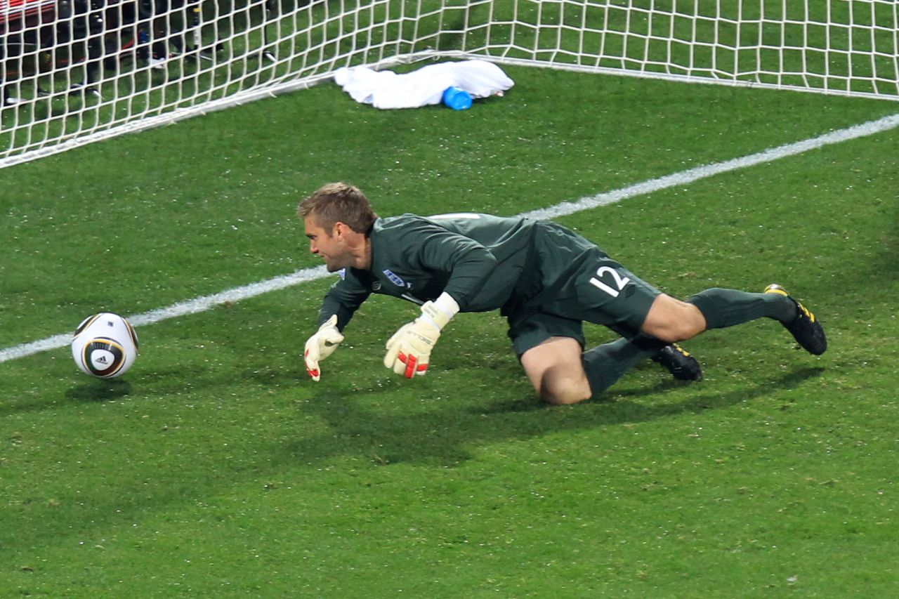 <strong>England 1-1 USA , 2010</strong><br />Technically a tie -- not an upset -- but the Americans were once again foils to a favored England team. Goalkeeper Robert Green (pictured) misjudged an easy Clint Dempsey strike which proved fatal in South Africa. Finishing second in the group, England were pitted against Germany and lost 4-1, while the U.S. lost a thriller to Ghana 2-1. 
