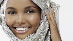 Halima Aden, the first hijabi model to grace fashion's top runways. 