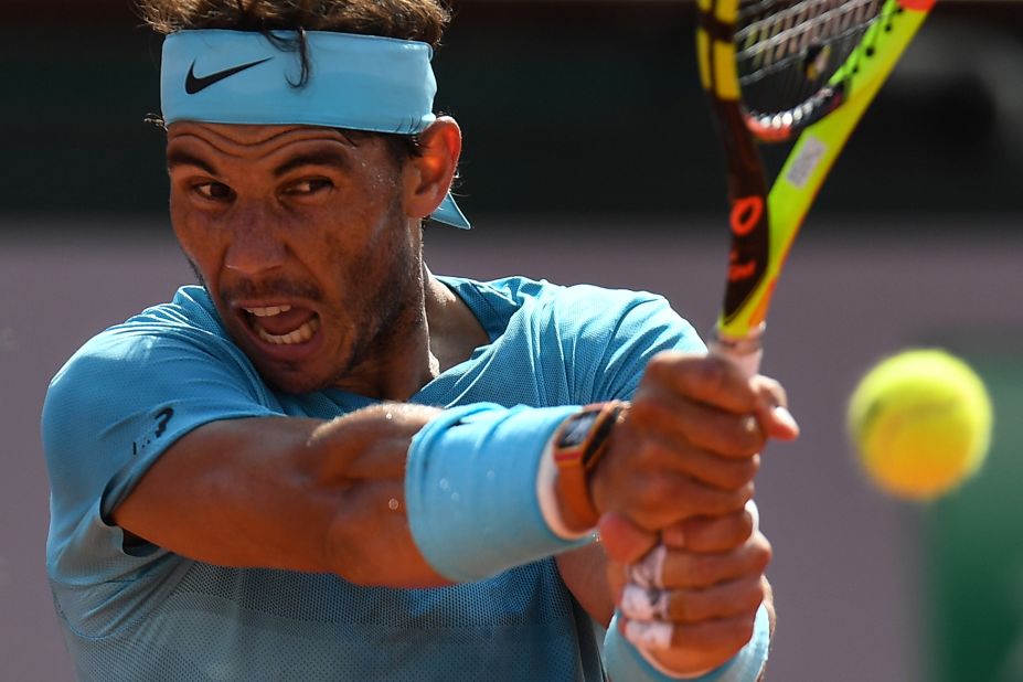 Nadal had kept alive his bid for an unprecedented 11th French Open title with a dominant semifinal win over Juan Martin del Potro in Paris.
