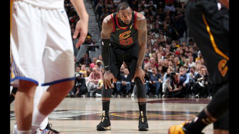 Was this James' last game as a Cavalier? There has been much speculation about his future, as he can opt out of his contract and sign with a new team for next season.