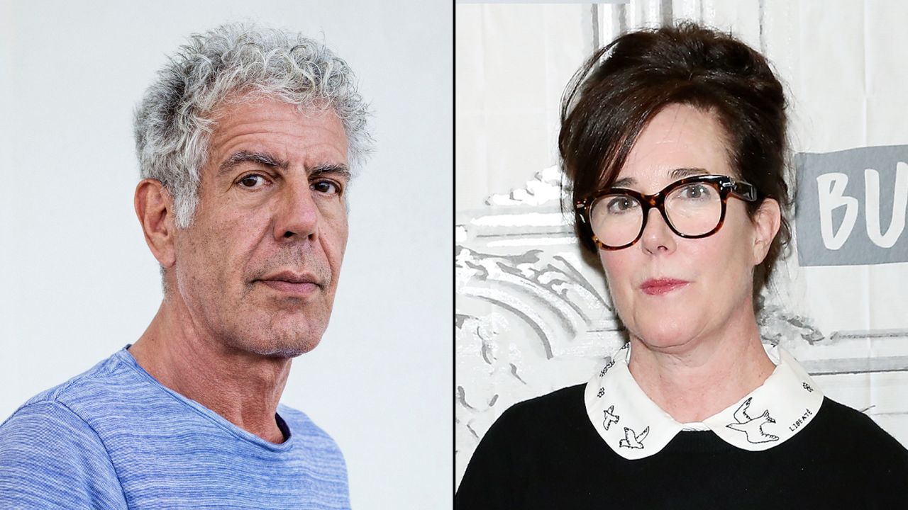 Anthony Bourdain and Kate Spade both took their lives in the past week.