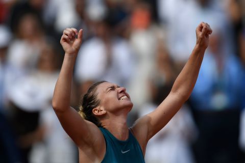 Simona Halep beat Sloane Stephens in three sets Saturday to win the French Open and her first major after losing three grand slam finals. 