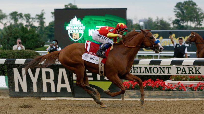 Justify wins Triple Crown with victory at Belmont CNN