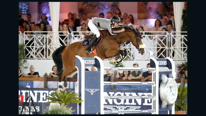 Peder Fredricson took the Cannes round of the Longines Global Champions Tour with a superb clear round in the jump-off