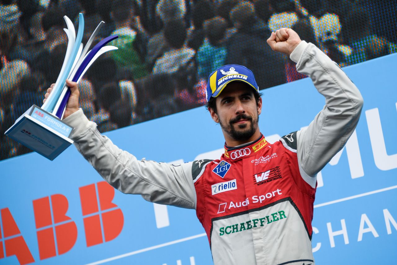 Audi driver Di Grassi claimed his first victory of the season in Zurich.