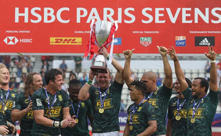 Victory for South Africa and a fifth-place finish for Fiji saw the Blitzboks take the 2017-18 Sevens World Series title by just two points.