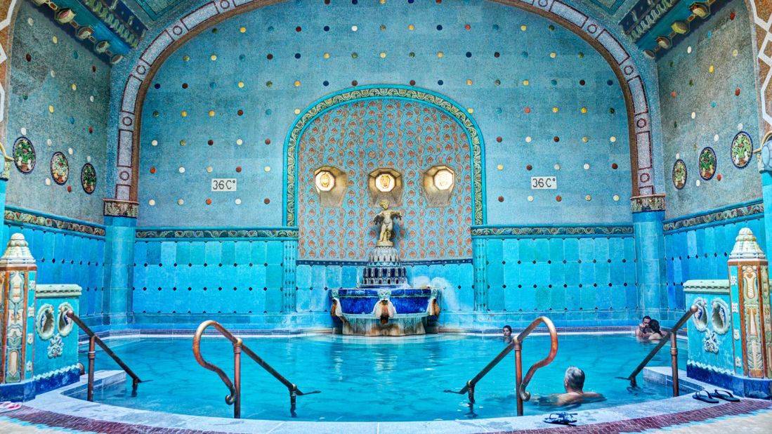 <strong>Gellért Baths: </strong>Positioned at the foot of Gellért Hill, inside the famed Gellért Hotel, this complex was founded in 1918 and is still considered one of the most beautiful bathhouses in the Hungarian capital.<br />