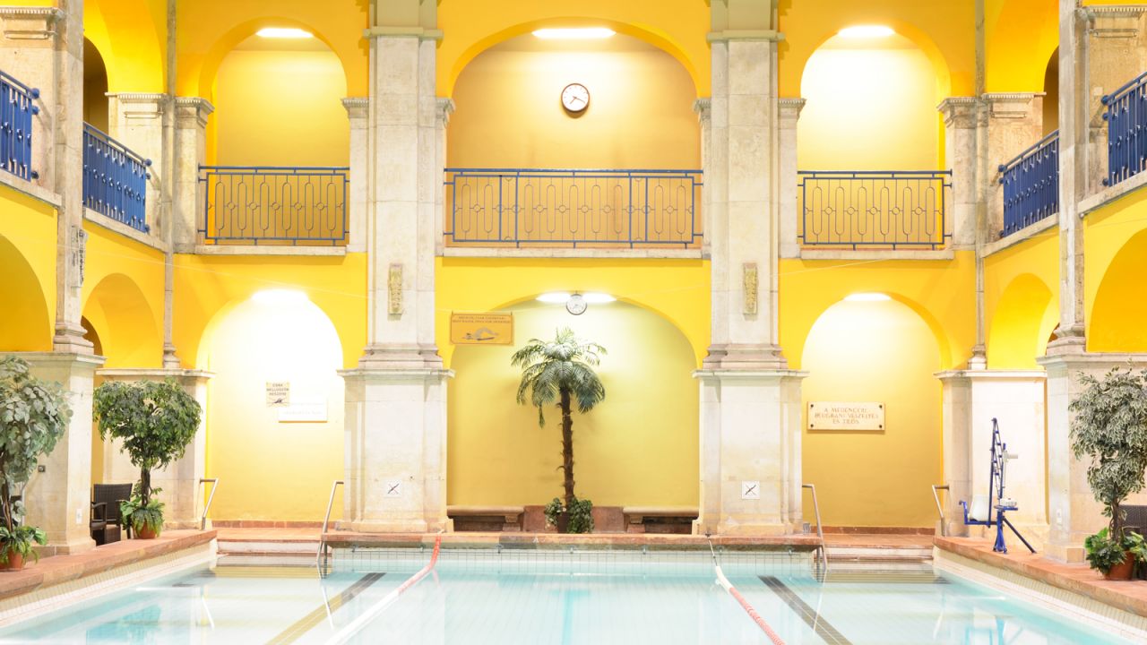 <strong>Rudas Baths: </strong>Dating back to 1550, Rudas Baths is one of the more popular thermal spas in Budapest, featuring a large octagonal plunge pool, five smaller thermal pools, a sauna, steam room and massage rooms.