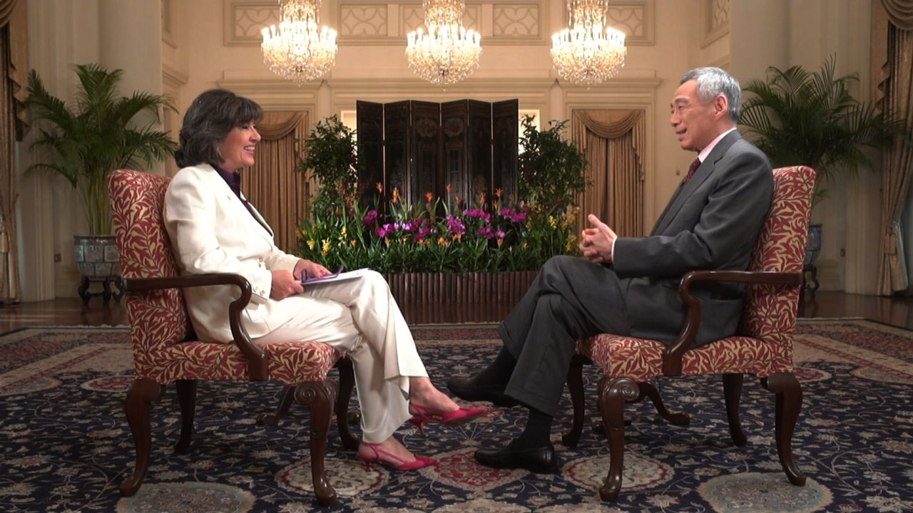 singapore Lee Hsien Loong amanpour