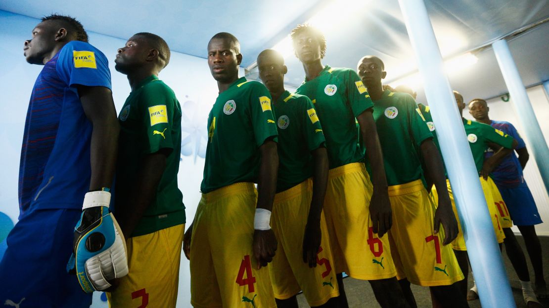 The Senegal team circa 2015
