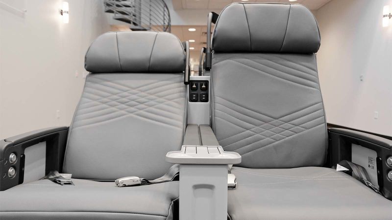 The world's comfiest premium economy seats?