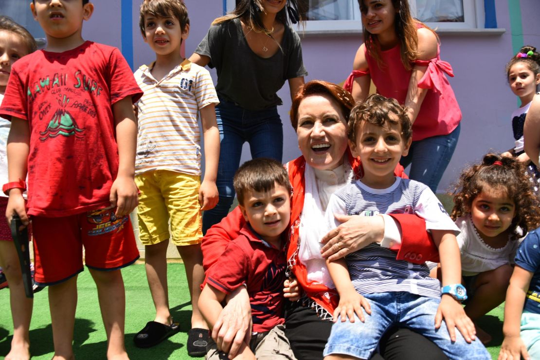 Presidential candidate Meral Aksener describes herself as a mother-like figure in Turkish politics.