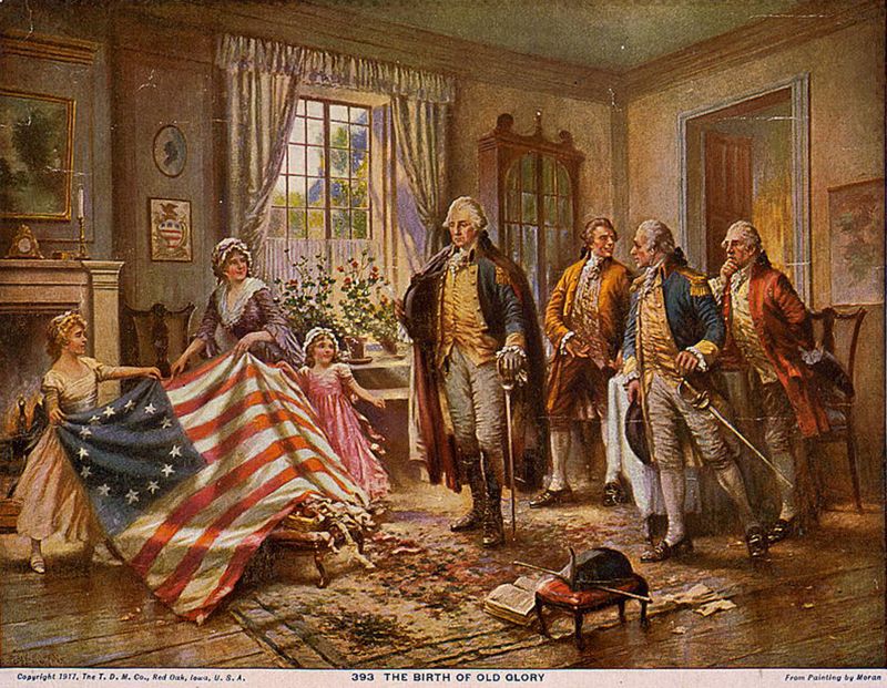 Betsy ross on sale flag and slavery