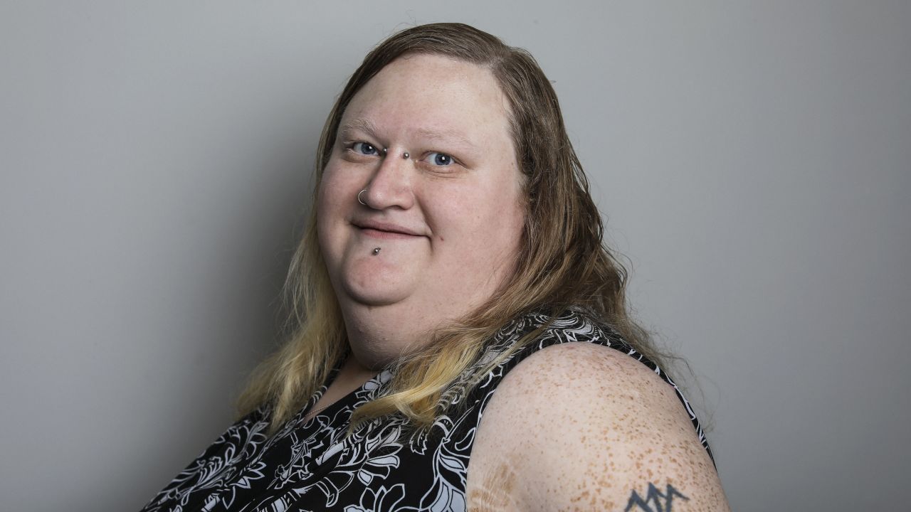 Angel Sparks, 33. She met Sabastion five years ago at a transgender convention.